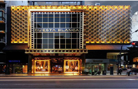 三门峡门头设计与商业空间的纽带。