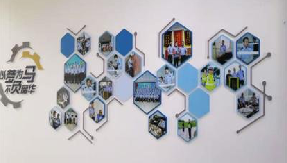 三门峡文化墙最常见的做法。