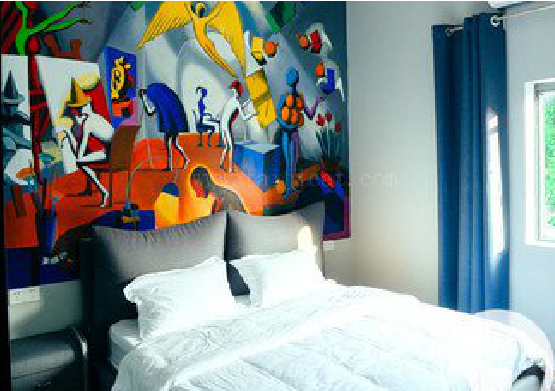 三门峡对于酒店的墙体彩绘而言更注重哪些方面？