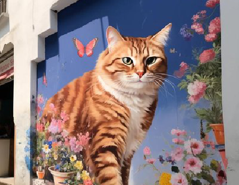 三门峡自己绘制有个性的手绘墙